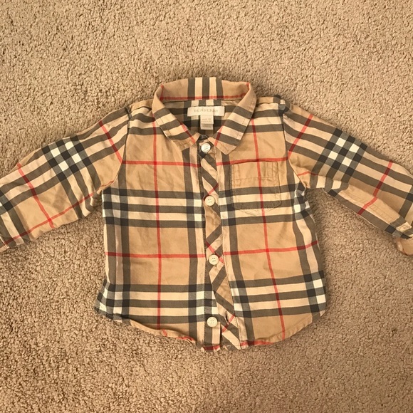 SOLD Two Burberry Button Down Shirt  💙💙 - Picture 2 of 5